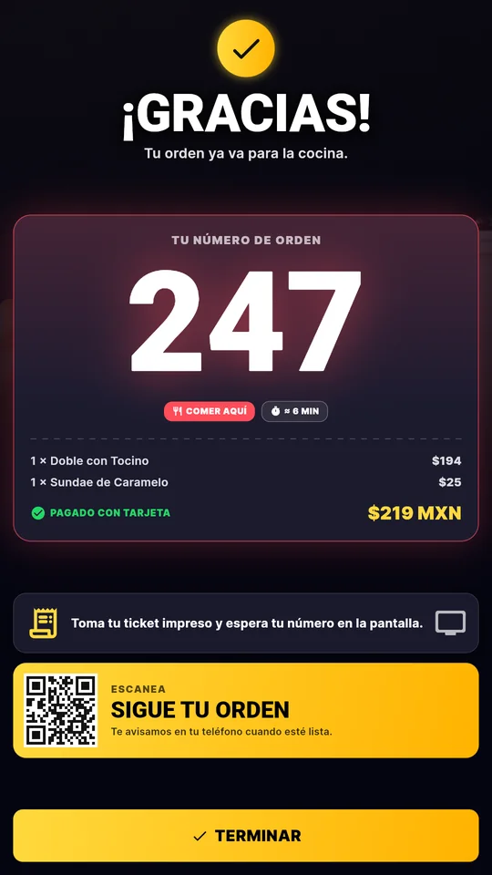 Captura: Tu número
